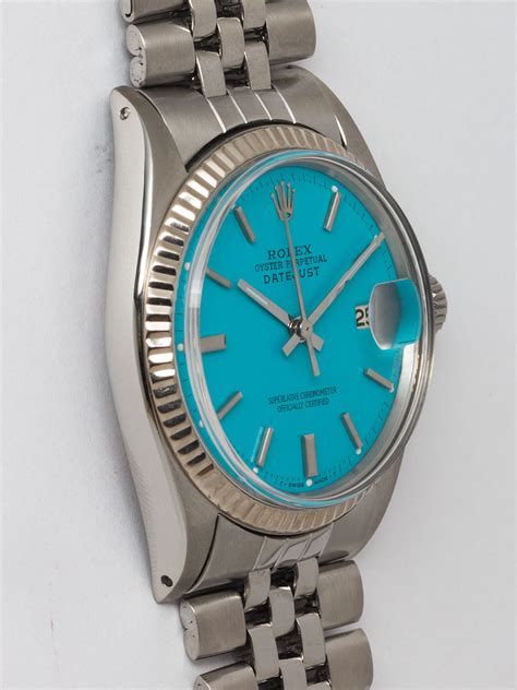 turquoise rolex datejust|rolex datejust models by year.